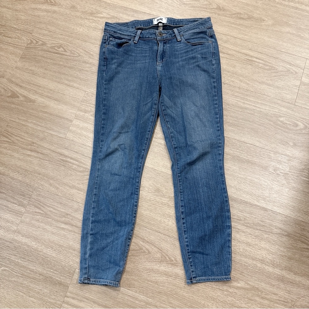 3 for $6 Women's Paige Jeans Verdugo Crop Medium Wash Size 29